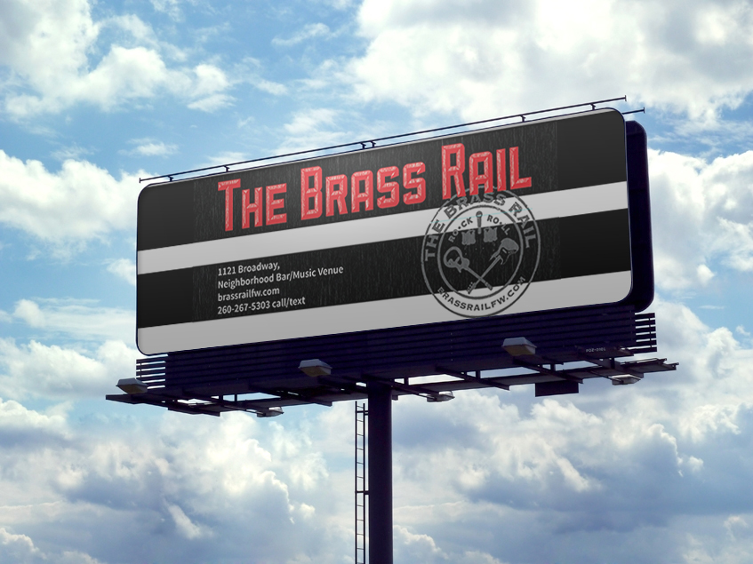 Signage Design by Martin for The Brass Rail | Design #3780809