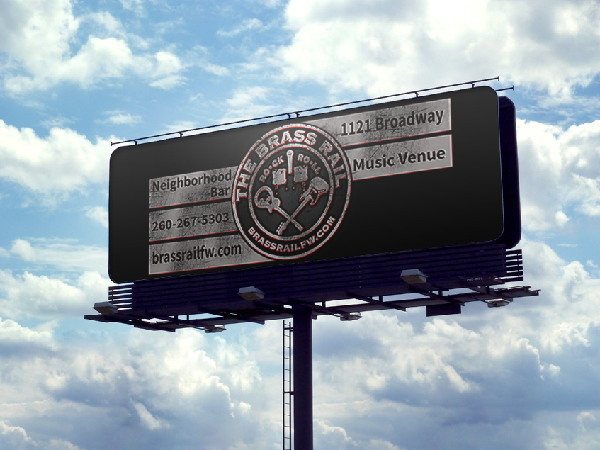 Signage Design by Martin for The Brass Rail | Design #3780813