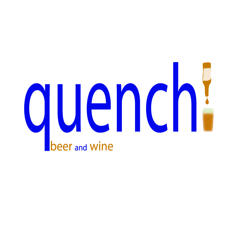 Diseño de Logo por Kidogo  para Quench! Beer & Wine | Diseño #974713