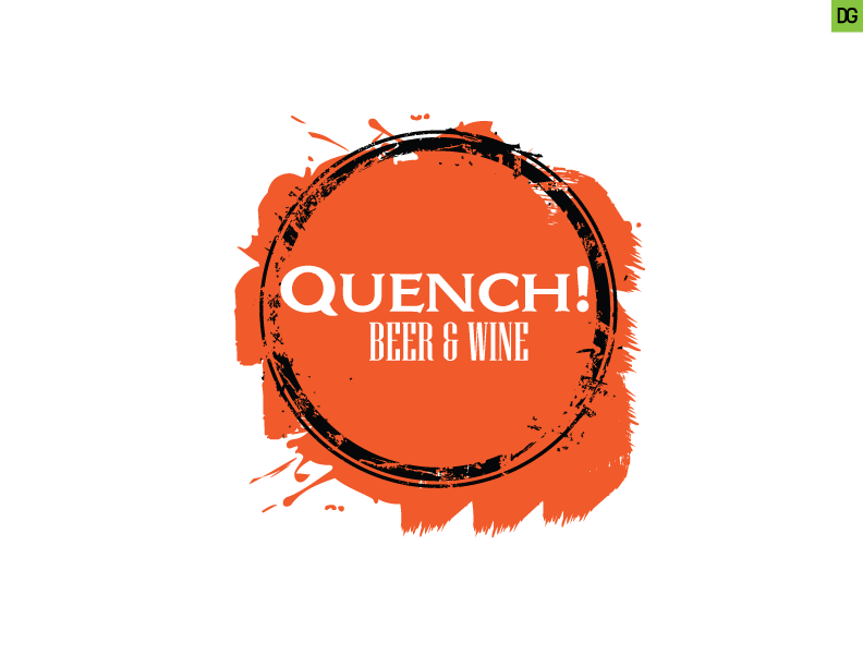 Logo Design by designgreen for Quench! Beer & Wine | Design #975994