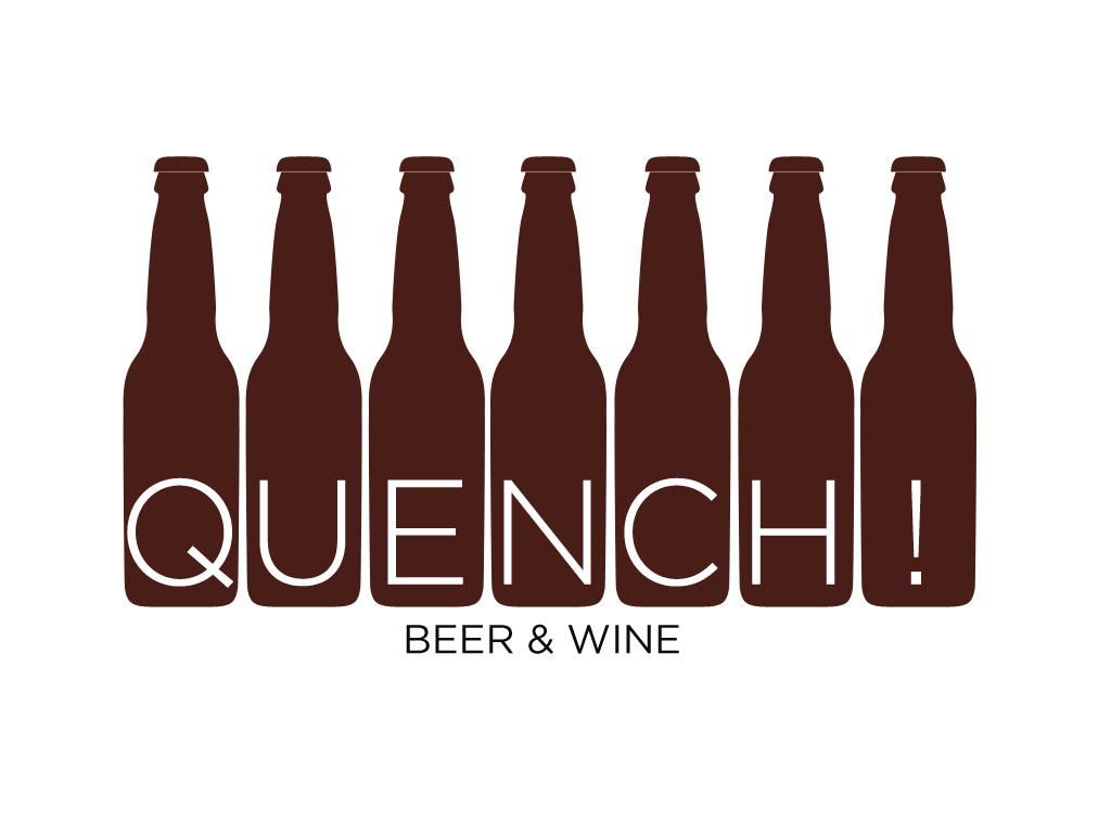 Logo Design by Mhars for Quench! Beer & Wine | Design #1021758