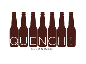 Logo Design by Mhars for Quench! Beer & Wine | Design #1021758