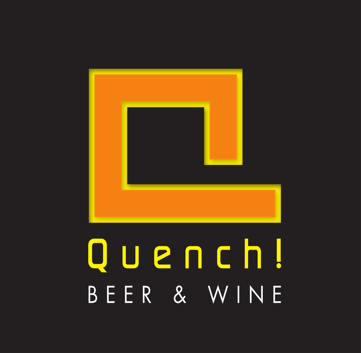 Diseño de Logo por Halfull Media para Quench! Beer & Wine | Diseño #1028459
