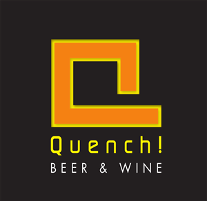 Logo Design by Halfull Media for Quench! Beer & Wine | Design: #1028459