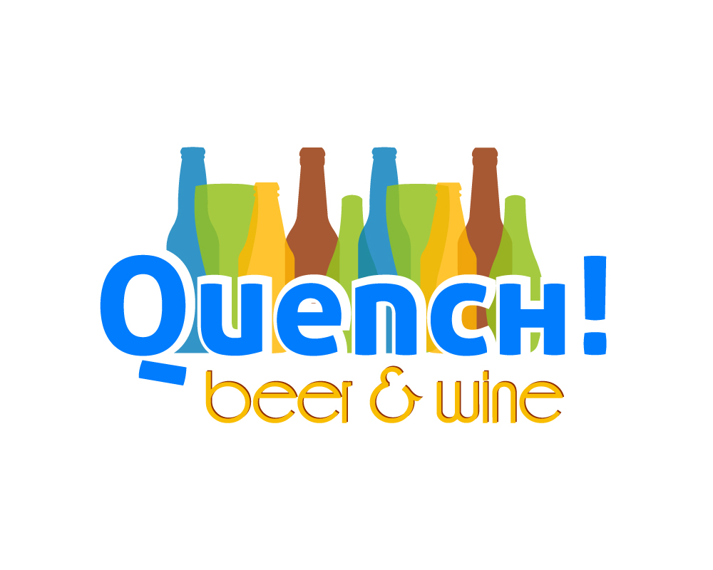 Logo Design by briliana for Quench! Beer & Wine | Design #999962