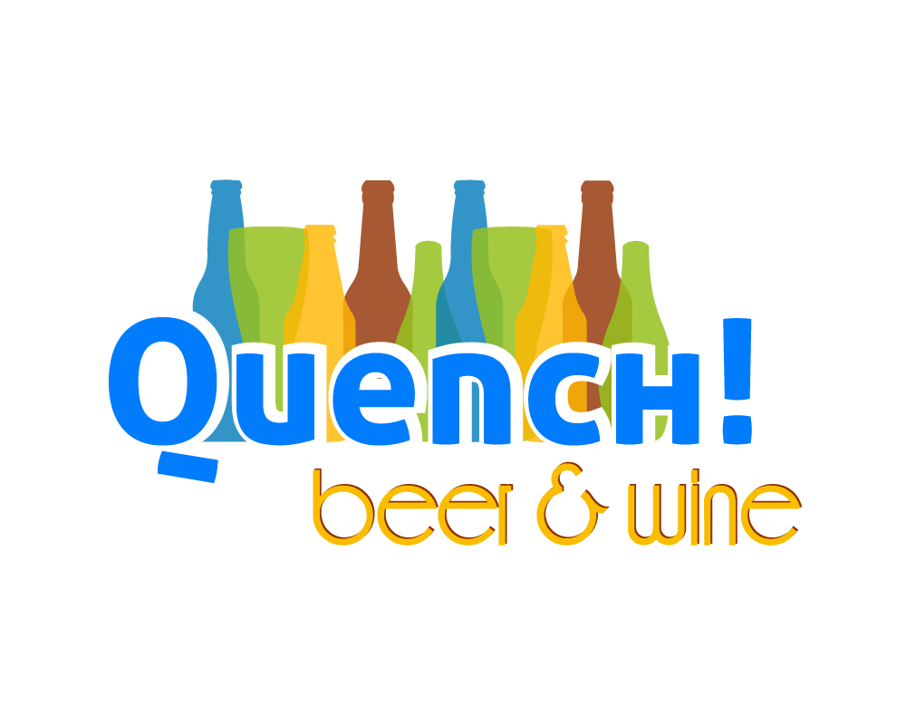 Logo Design by briliana for Quench! Beer & Wine | Design #999964