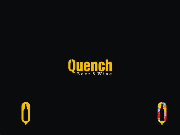 Logo Design by Ramaling Belkote for Quench! Beer & Wine | Design #973902