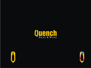 Logo Design by Ramaling Belkote for Quench! Beer & Wine | Design: #973902