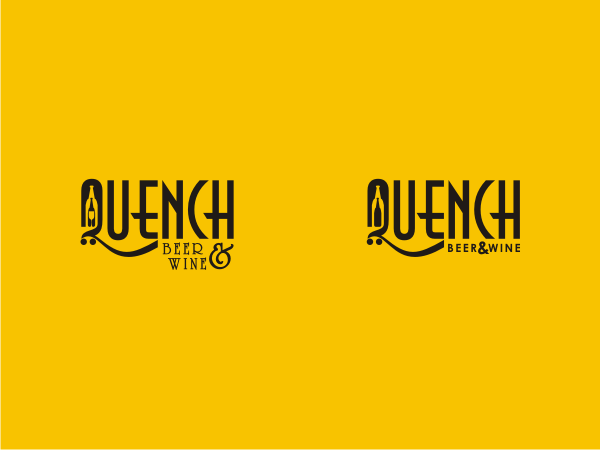 Diseño de Logo por Ramaling Belkote para Quench! Beer & Wine | Diseño #975932