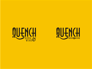 Logo Design by Ramaling Belkote for Quench! Beer & Wine | Design: #975932