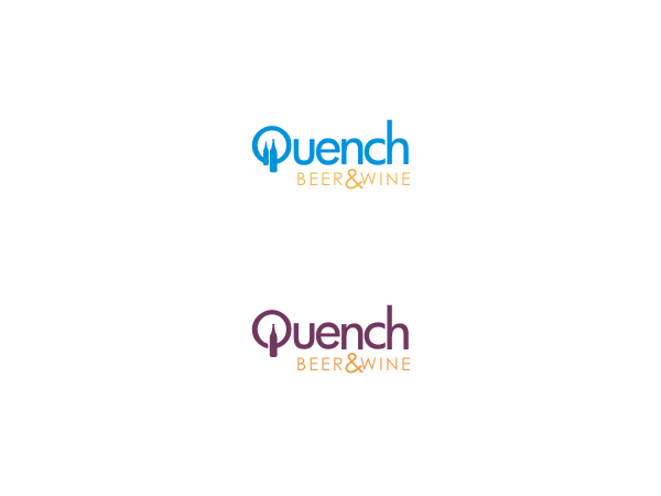 Logo Design by Ramaling Belkote for Quench! Beer & Wine | Design #975963