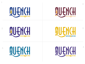 Diseño de Logo por Ramaling Belkote para Quench! Beer & Wine | Diseño: #987792