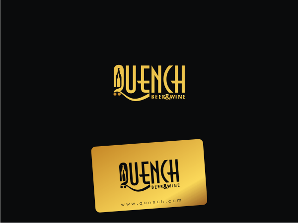Diseño de Logo por Ramaling Belkote para Quench! Beer & Wine | Diseño #987795