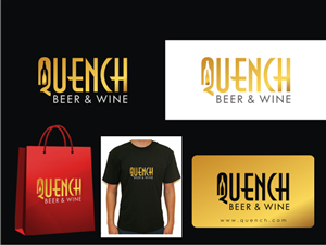 Diseño de Logo por Ramaling Belkote para Quench! Beer & Wine | Diseño: #987799