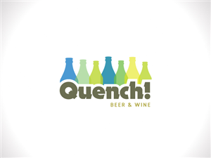Logo Design by JACQUI for Quench! Beer & Wine | Design: #989718