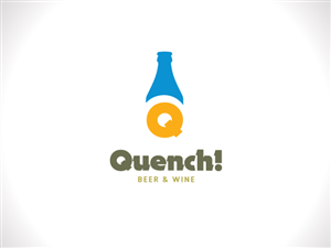 Logo Design by JACQUI for Quench! Beer & Wine | Design: #989721