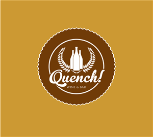 Logo Design by Atemolesky for Quench! Beer & Wine | Design: #992865