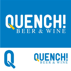 Logo Design by Romeo John for Quench! Beer & Wine | Design: #973887