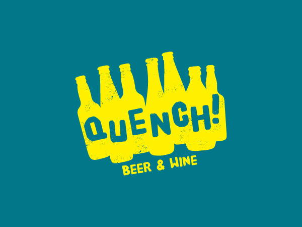 Diseño de Logo por Hoopoe para Quench! Beer & Wine | Diseño #974413