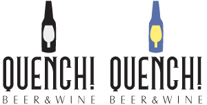 Logo Design by AlignDesign for Quench! Beer & Wine | Design: #973810