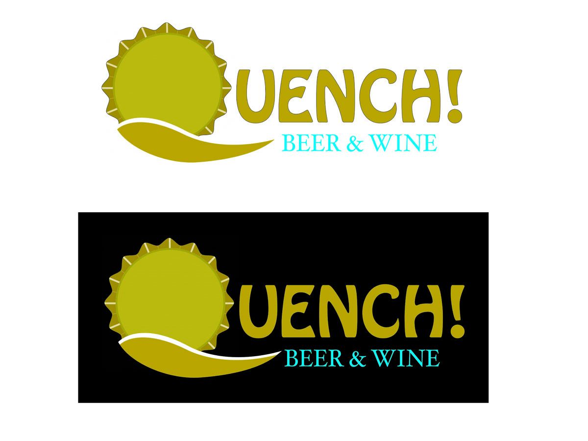 Diseño de Logo por production_guy para Quench! Beer & Wine | Diseño #987714