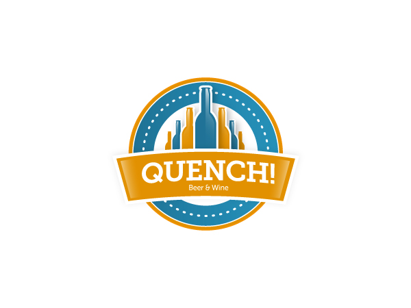 Logo-Design von lukedavies für Quench! Beer & Wine | Design #973790