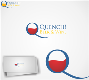Logo Design by Naavyd for Quench! Beer & Wine | Design: #975426