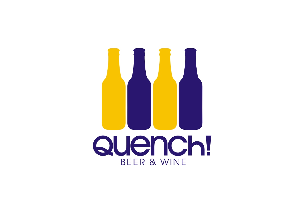 Logo-Design von mamik für Quench! Beer & Wine | Design #978349