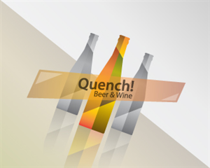 Logo Design by teroristd for Quench! Beer & Wine | Design #1036158