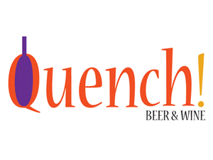 Diseño de Logo por Natalie Booth para Quench! Beer & Wine | Diseño: #1017575