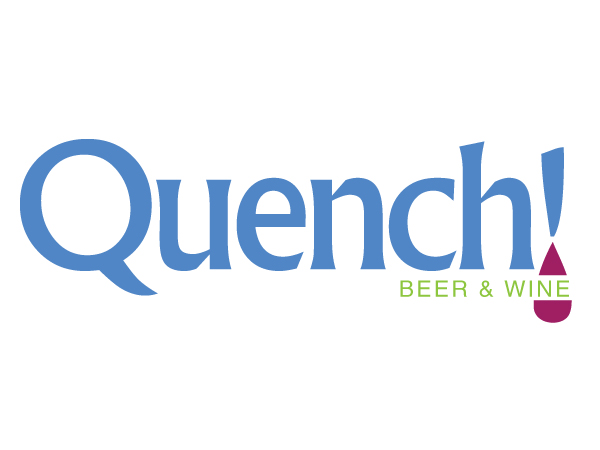 Logo Design by Natalie Booth for Quench! Beer & Wine | Design #1019680