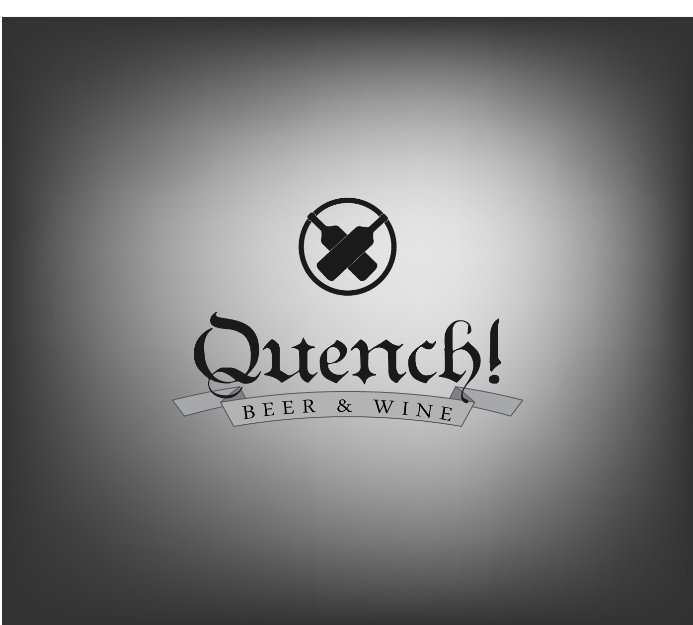 Logo Design by n574 for Quench! Beer & Wine | Design #1017410