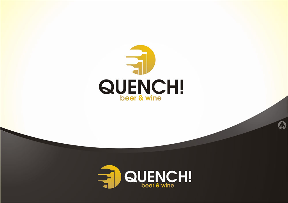 Logo Design by MBARO for Quench! Beer & Wine | Design #1036294
