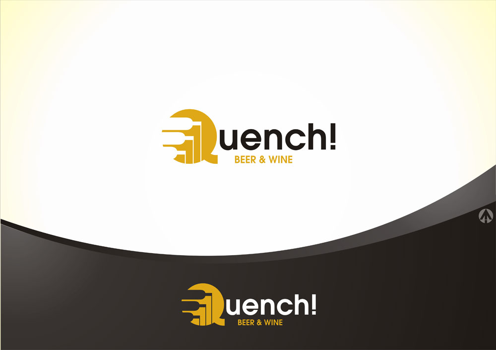 Logo Design by MBARO for Quench! Beer & Wine | Design #1036295