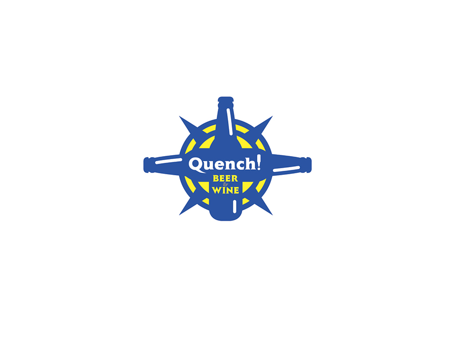 Logo-Design von Bareya für Quench! Beer & Wine | Design #998552