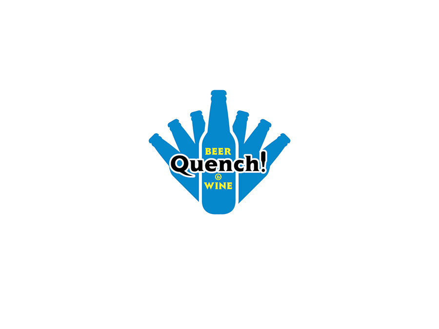 Logo Design by Bareya for Quench! Beer & Wine | Design #998553