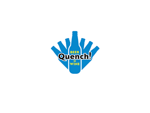 Logo Design by Bareya for Quench! Beer & Wine | Design: #998553