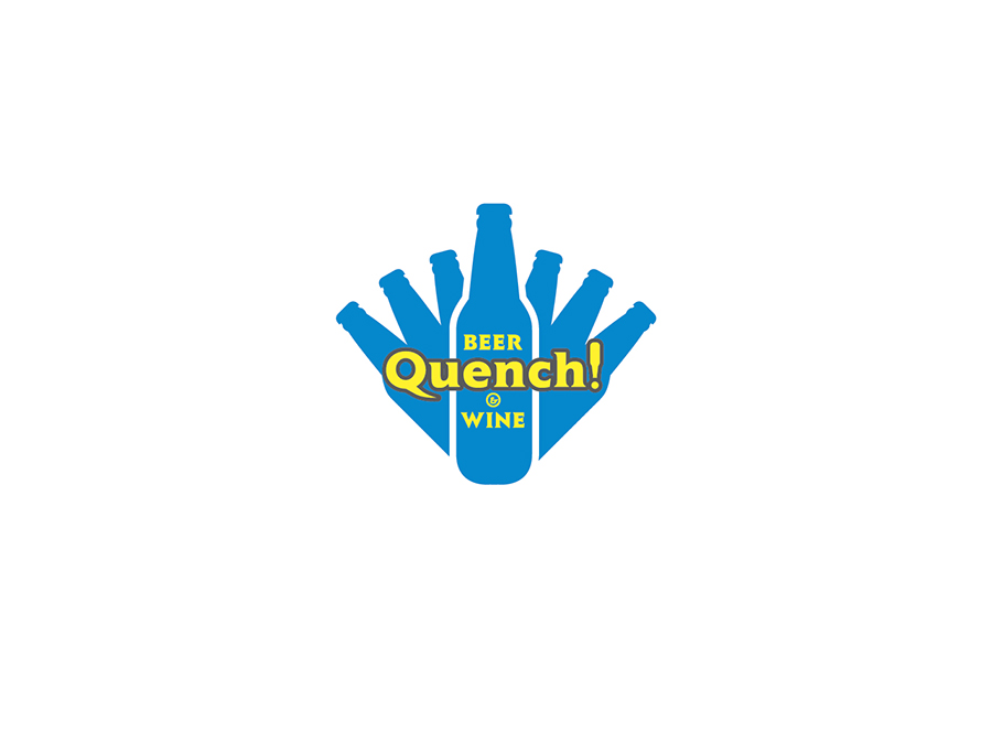 Logo-Design von Bareya für Quench! Beer & Wine | Design #998556
