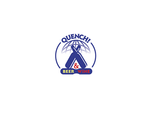 Logo Design by Bareya for Quench! Beer & Wine | Design: #998558