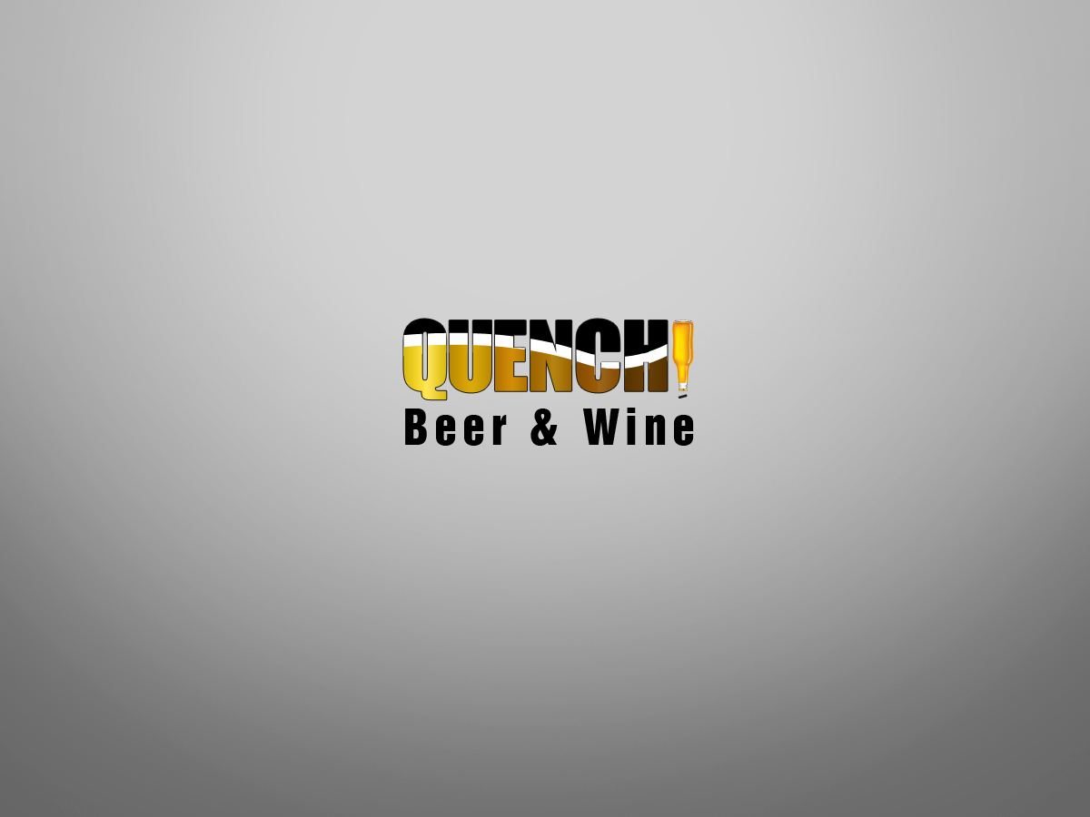 Diseño de Logo por studio-sfp.com para Quench! Beer & Wine | Diseño #977247