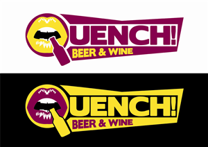 Logo Design by Steve Steeles for Quench! Beer & Wine | Design: #1028279