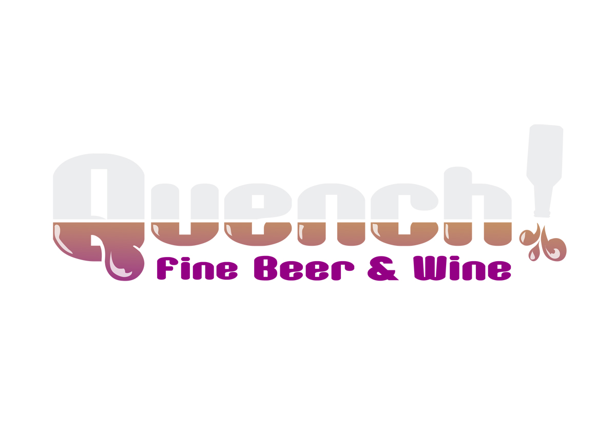 Logo Design by Steve Steeles for Quench! Beer & Wine | Design #986594