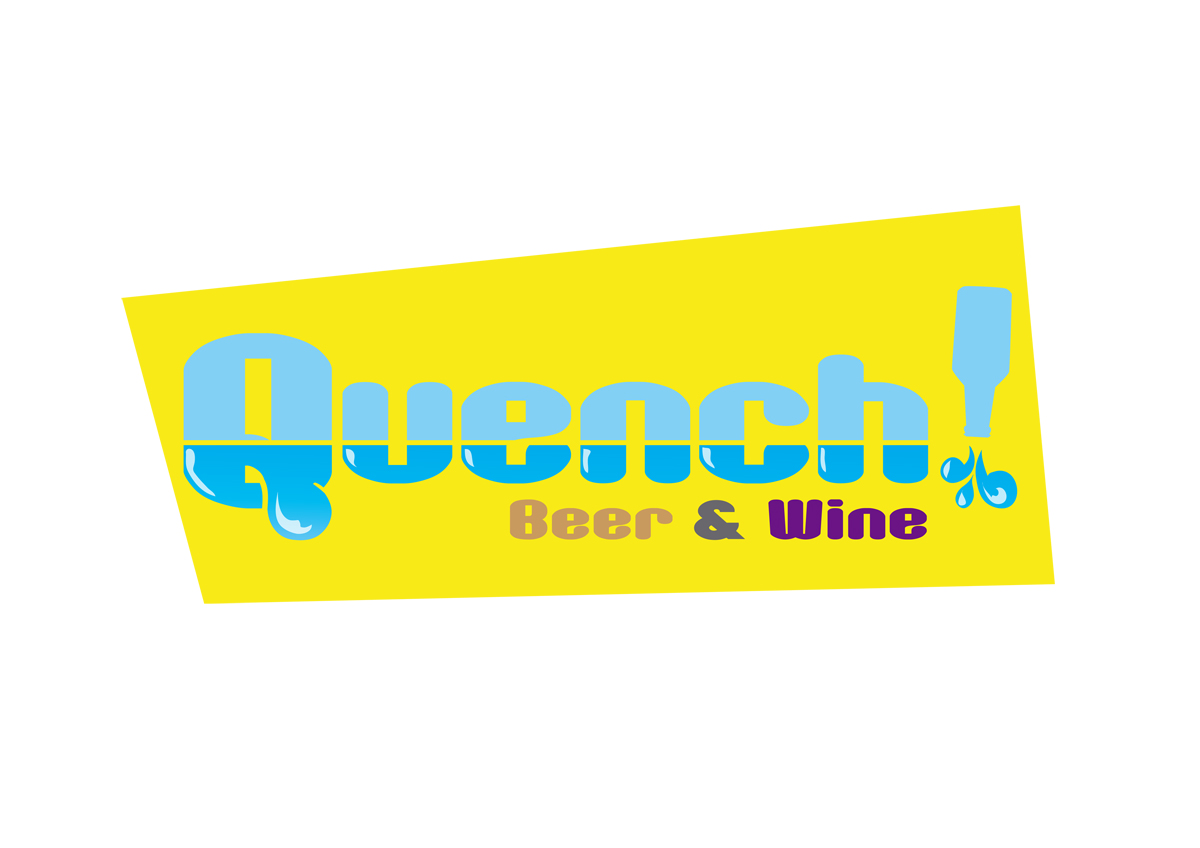 Logo Design by Steve Steeles for Quench! Beer & Wine | Design #986616