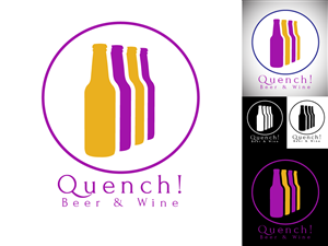 Logo Design by David for Quench! Beer & Wine | Design: #1011199