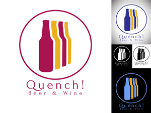 Logo Design by David for Quench! Beer & Wine | Design: #1011200