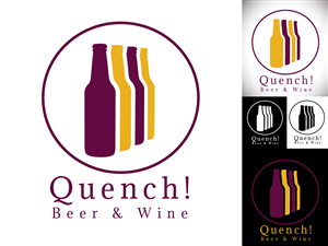 Logo Design by David for Quench! Beer & Wine | Design: #1017492