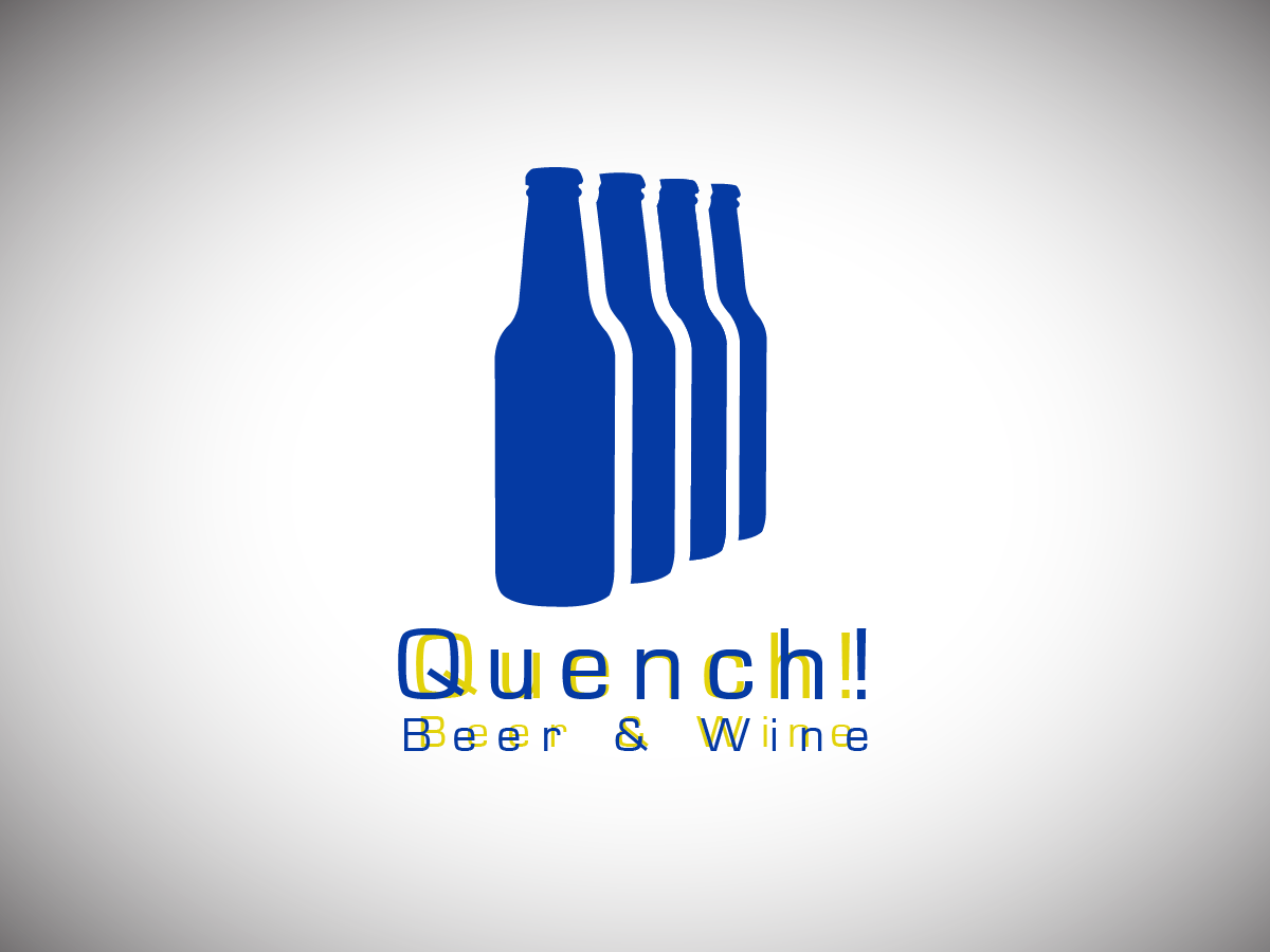 Logo Design by David for Quench! Beer & Wine | Design #981873