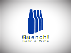 Diseño de Logo por David para Quench! Beer & Wine | Diseño: #981873