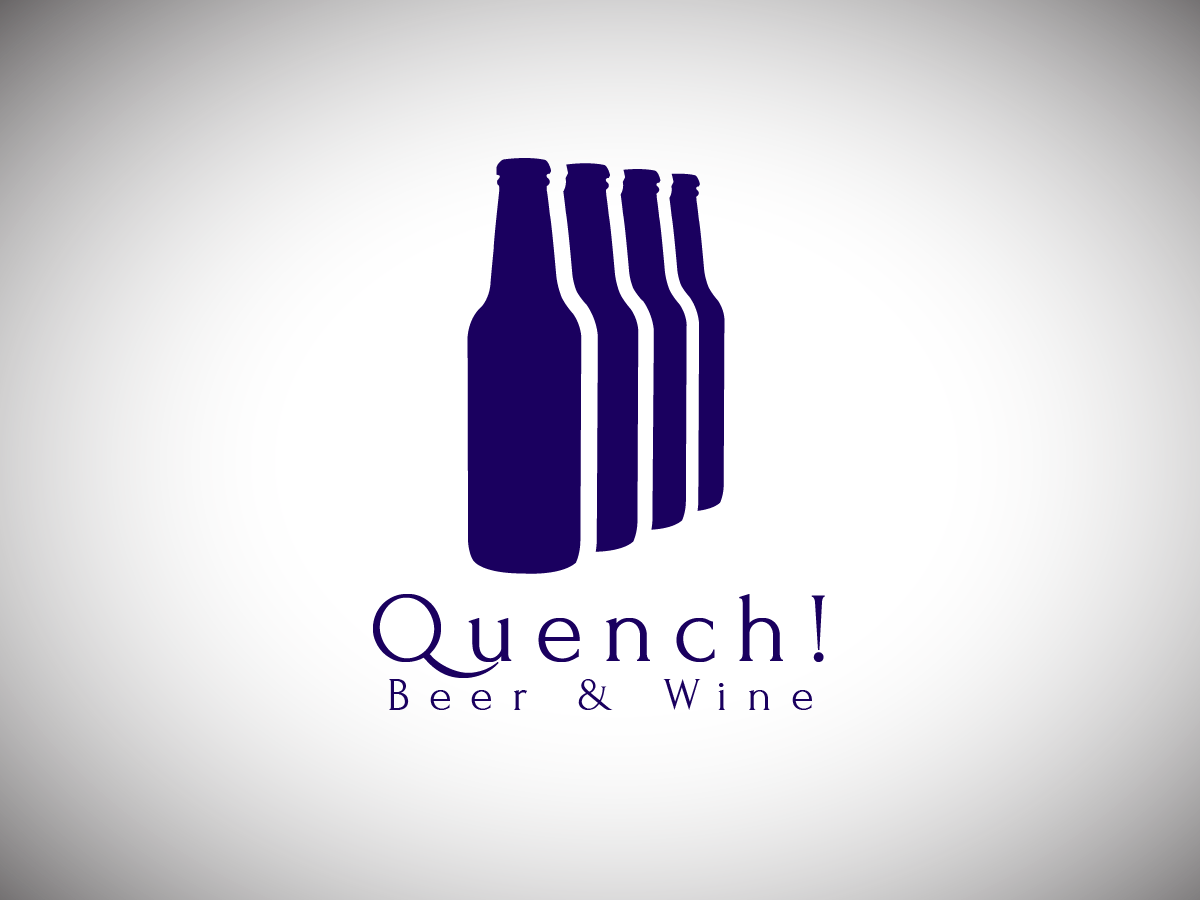 Diseño de Logo por David para Quench! Beer & Wine | Diseño #994077