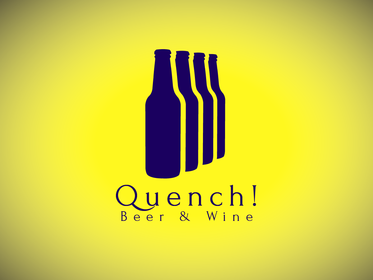 Logo Design by David for Quench! Beer & Wine | Design #994082